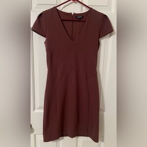 Express Mauve Mini Dress